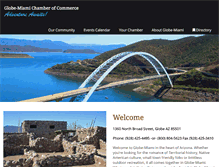 Tablet Screenshot of globemiamichamber.com